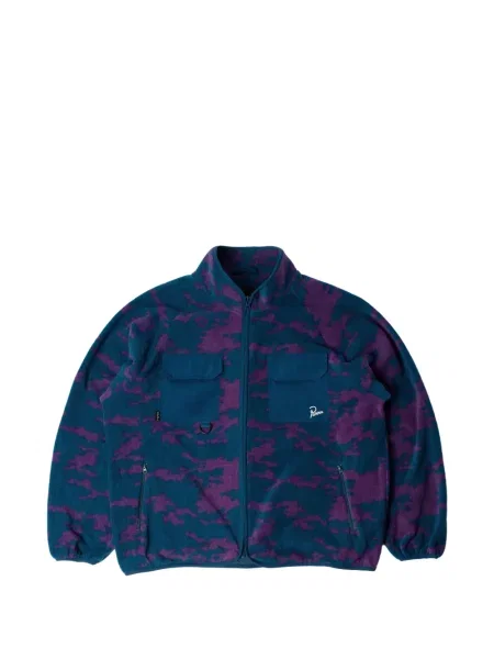 Geacă By Parra din fleece albastru