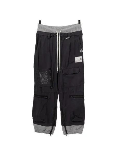 Pantaloni Maison Mihara Yasuhiro alergare violet