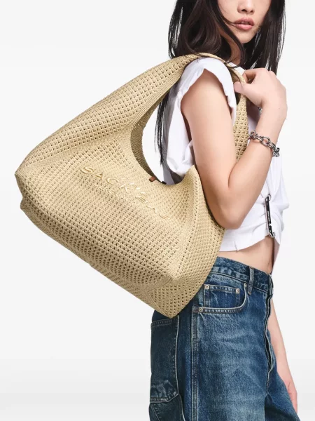 Geantă Marc Jacobs tricotate