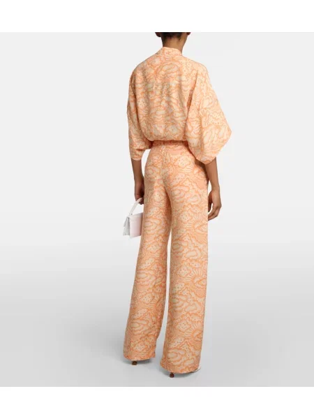Pantaloni Stella Mccartney de mătase