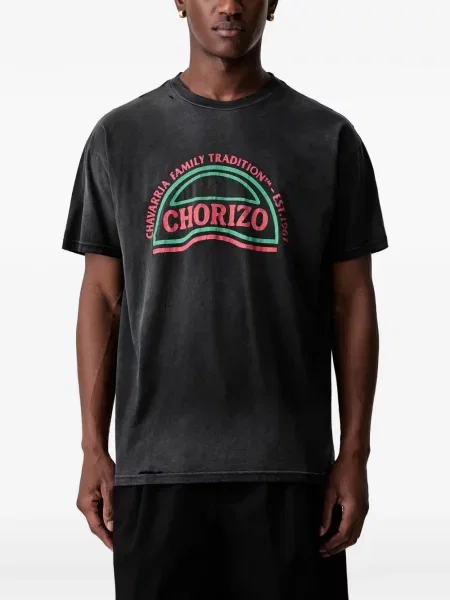 Tricou Willy Chavarria zdrențuiți negru
