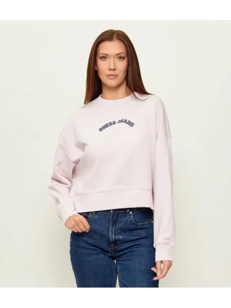 Guess Jeans Hanorac DROP albastru