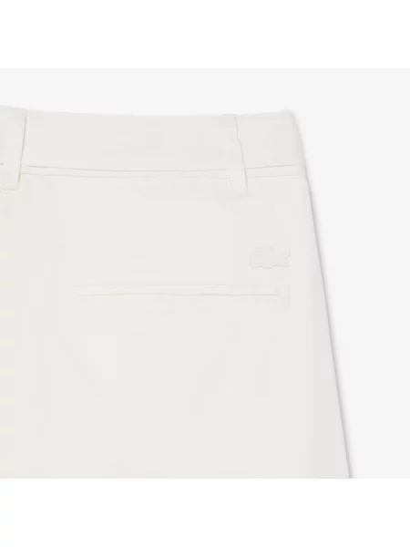 Lacoste Szorty Oversize białe