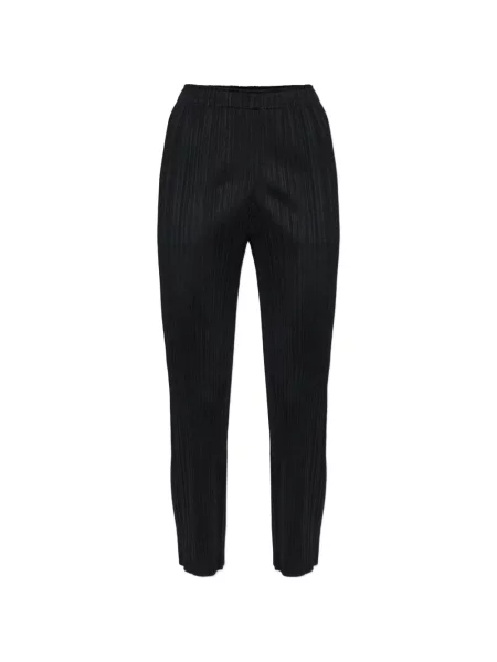Pantaloni Pleats Please Issey Miyake negru