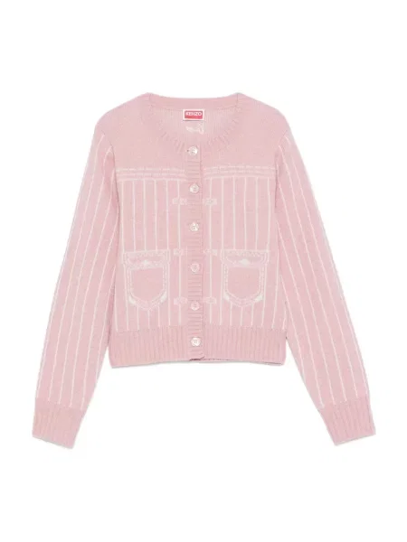Kardigan Kenzo różowy
