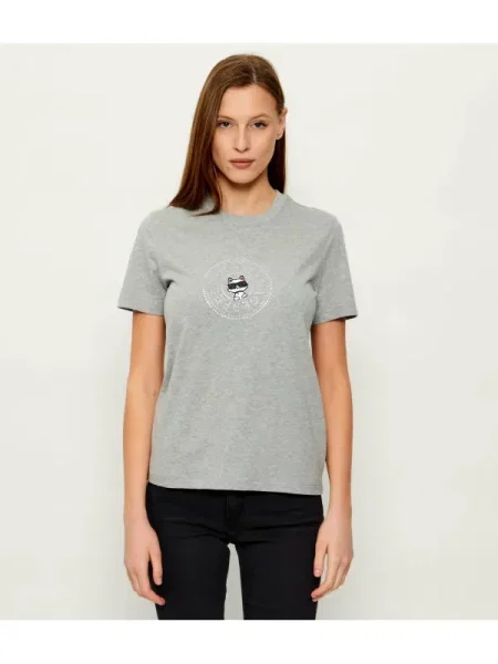 Karl Lagerfeld Tricou Ikon gri