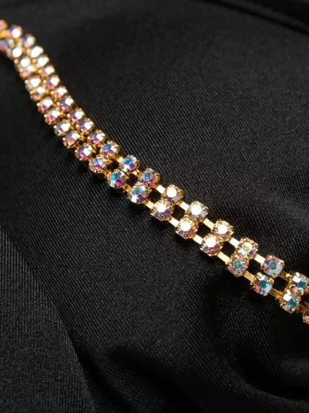 Bikini Chiara Ferragni de cristal negru