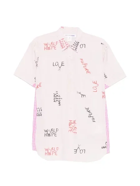 Cămașă Comme Des Garçons Shirt cu imagine roz