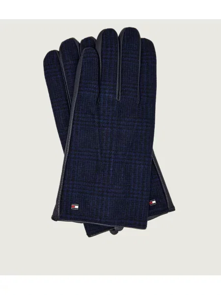 Tommy Hilfiger Mănuși de piele cu adaos de lână