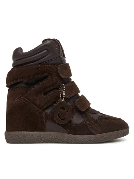 Sneakers Steve Madden Mavis închis maro
