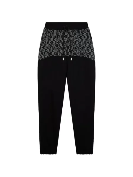 Pantaloni Gcds cu imagine alergare negru