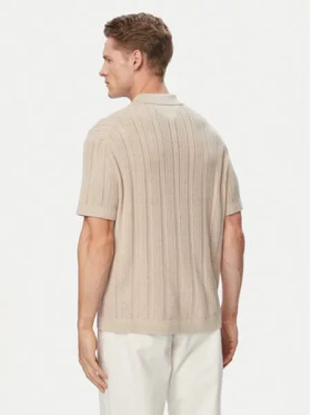 TOMMY HILFIGER Pletena jopa bež
