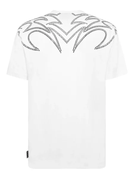 Tricou Philipp Plein alb
