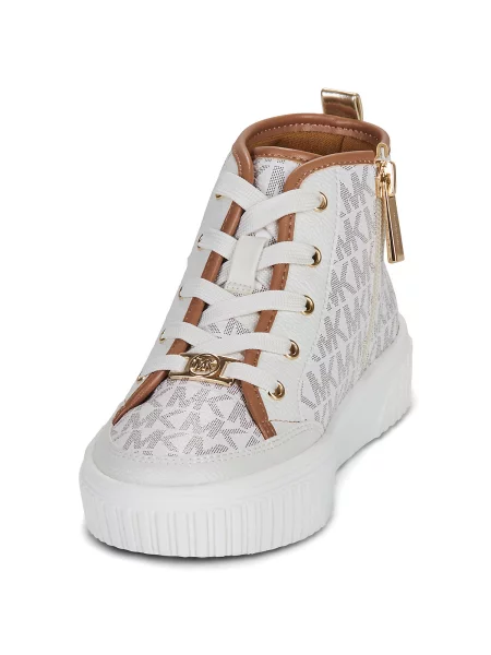 Členkové topánky Michael Michael Kors béžová