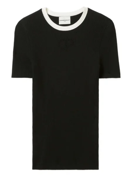 Top Claudie Pierlot negru