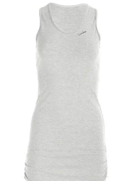 Winshape Sport top gri amestecat negru