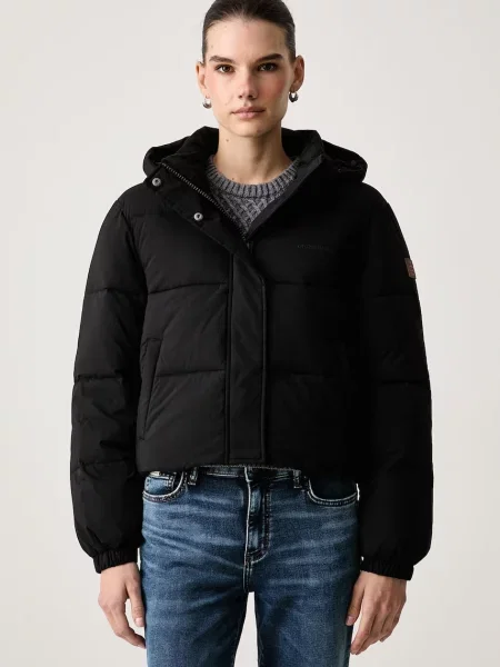 Geacă de blugi Guess negru