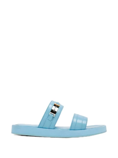 Sandale By Far din piele albastru