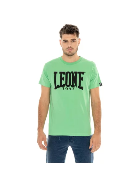 Scurt tricou Leone 1947 cu mâneci scurte verde