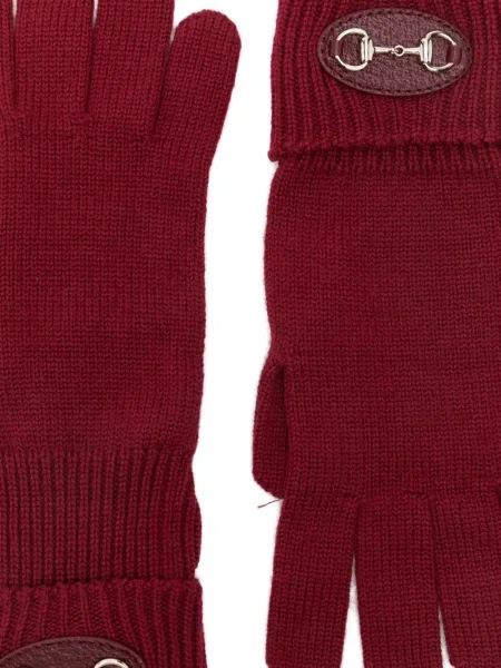 Mănuși Gucci roșu