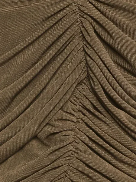 Body Chats By C.dam z dżerseju brązowy