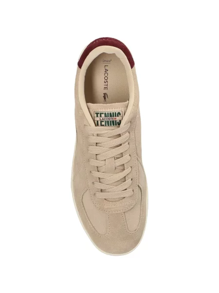 Sneakerși Lacoste din piele de căprioară