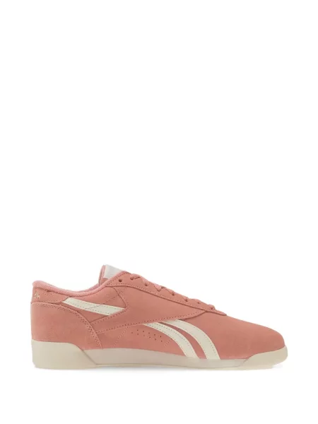 Sneakerși Reebok cu șireturi din dantelă roz