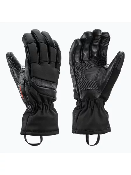 Лижні рукавички LEKI Griffin Base 3D black чорні