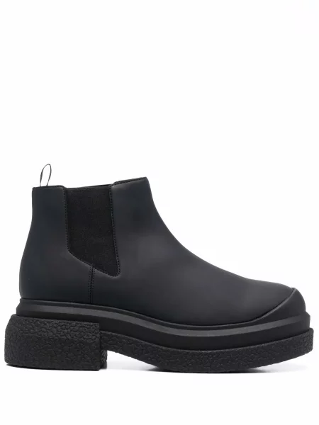 Cizme scurte Stuart Weitzman cu platformă negru