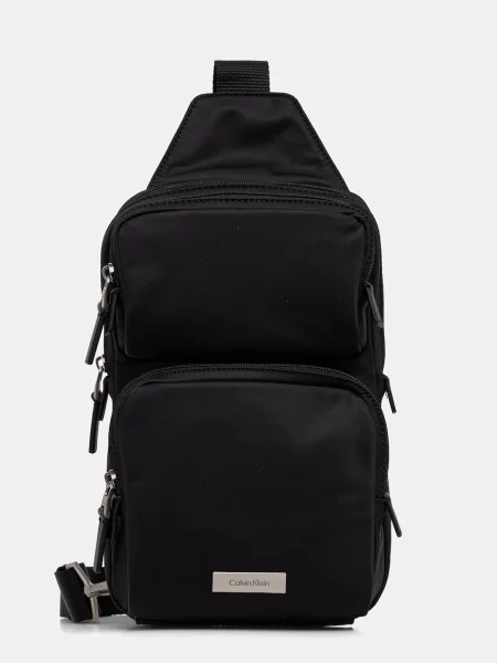 Geantă crossover Calvin Klein Clean Square negru
