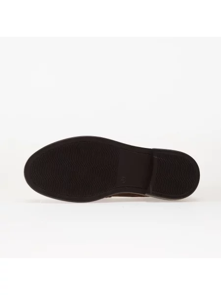 Велурени мокасини Steve Madden Huddles с равна подметка кафяво