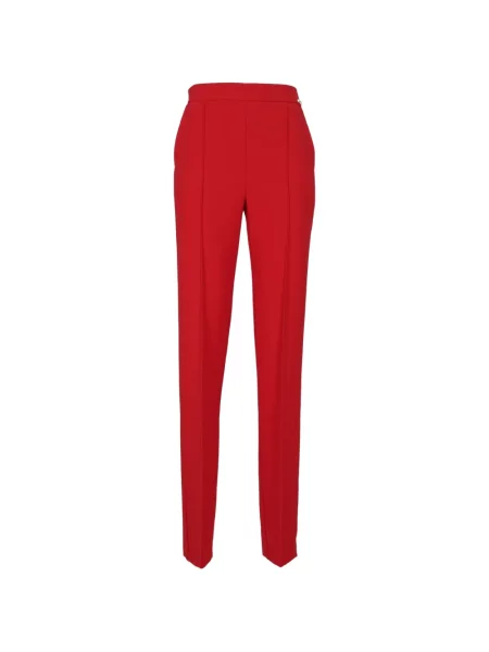 Pantaloni Elisabetta Franchi roșu