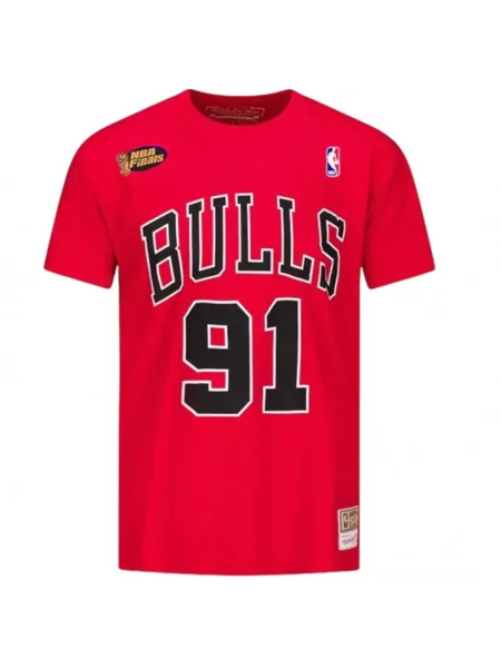 Koszulka sportowa Mitchell & Ness czerwona