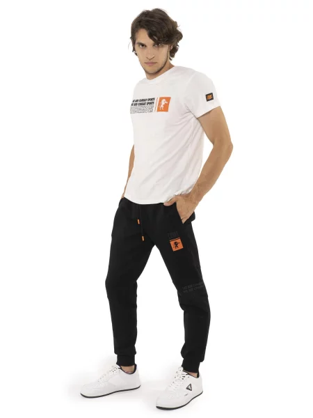 Bluza miękki z na co dzień na siłownię czarna