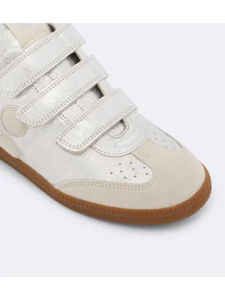 Sneakerși Isabel Marant din piele de căprioară