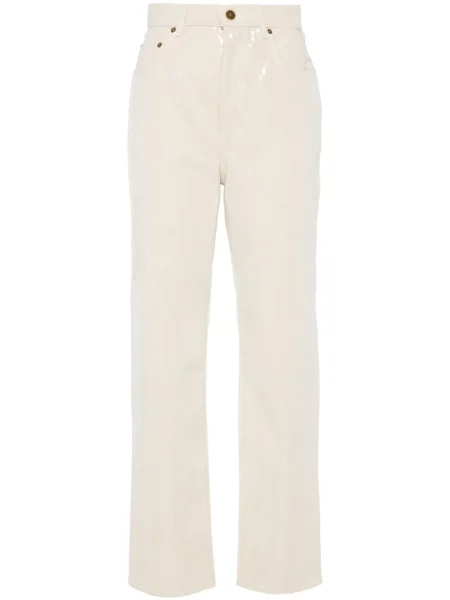 Proste jeansy Golden Goose złote