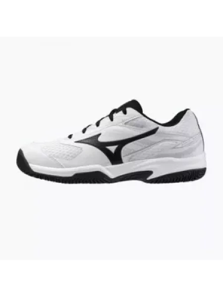 Кросівки тенісні Mizuno Break Shot 5 CC white/ black/ harbor mist білі
