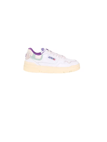 Sneakersy Autry zamszowe białe
