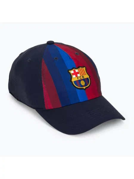 Gyerek ellenzős sapka Nike FC Barcelona Club Poly blackened blue. Méret: OS kék