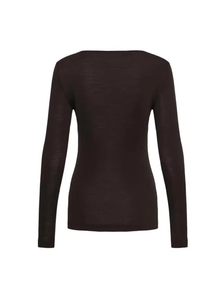 Top Inwear wełniany brązowy
