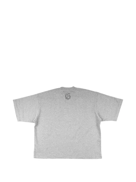 Tricou Godspeed cu broderie gri