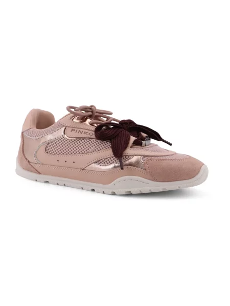 Sneakersy Pinko skórzane różowe