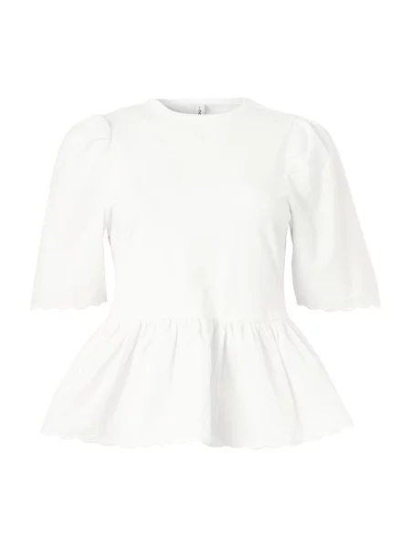 ONLY Tricou ONLVERONIKA murdar alb