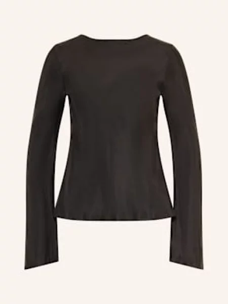 Top By Malene Birger z długim rękawem czarny