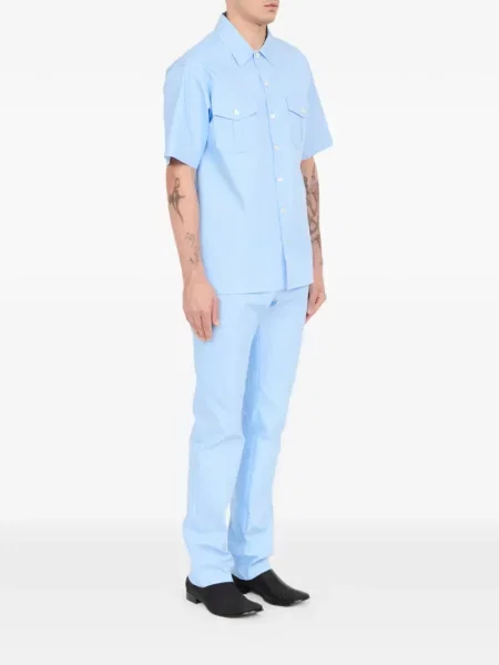 Cămașă Mm6 Maison Margiela albastru