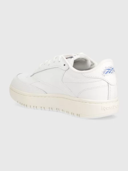 Kožené sneakers boty Reebok Classic Club C bílá
