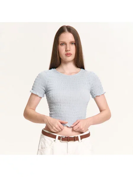 Блузка Cropp голубая