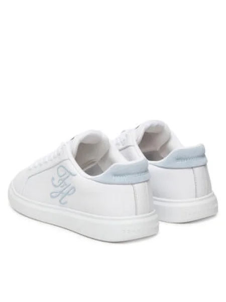 Sportcipők Tommy Hilfiger Th Icon Court Script fehér