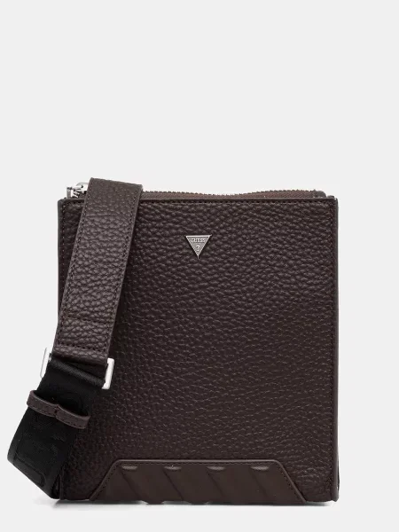 Чанта през рамо Guess TORINO HMTOLG кафяво