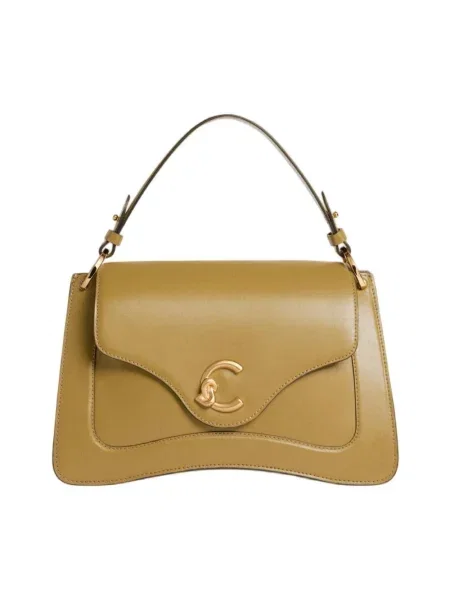 Torebka Coccinelle skórzana zielona